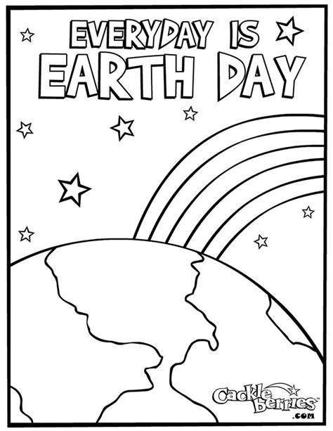 earth day coloring pages printables spring preschool pinterest