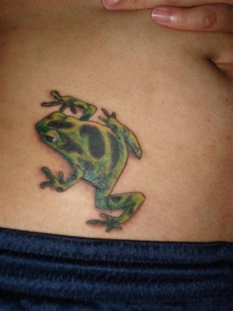 cute frog tattoo