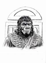 Apes Saga sketch template