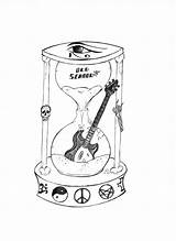 Hourglass Tattoo Hell Mod Broken Deviantart Template Coloring Pages Sketch sketch template