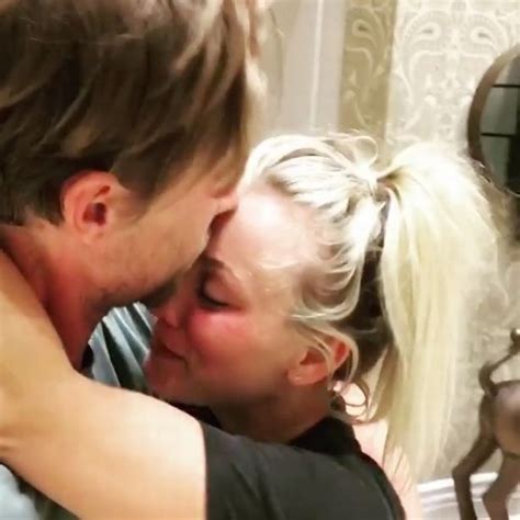 kaley cuoco engaged to karl cook one year after divorcing