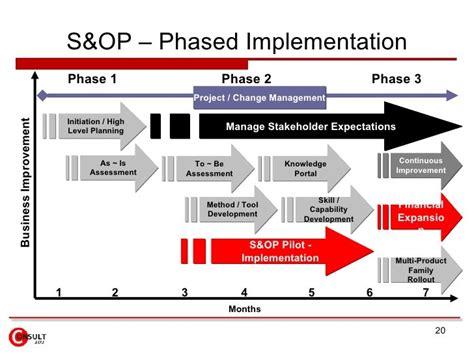 project phases mature implementation milf