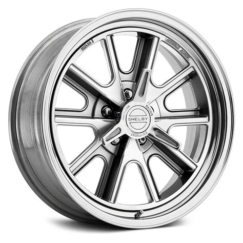 american racing vn shelby cobra pc wheels polished rims