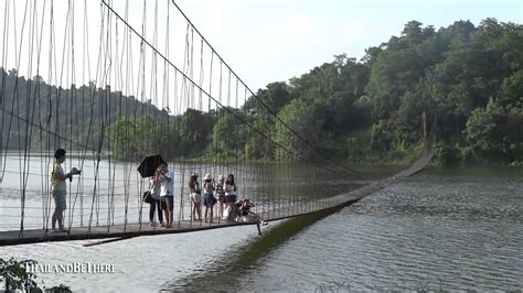 rope bridge kaeng krachan national park