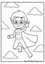 Superhero Iheartcraftythings sketch template