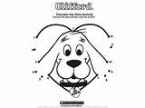 Clifford Dog Red Big Connect Dots Preschool Activities Activity Counting Worksheets Choose Board Worksheet Worksheeto sketch template