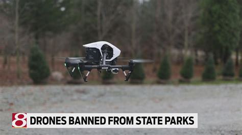 drones banned  state parks youtube