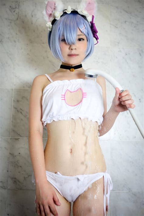 Sexy Rem Ero Cosplay “has Pussy Keyhole Lingerie ” Sankaku Complex