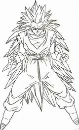 Vegito Coloring Pages Getdrawings Getcolorings Color sketch template