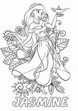 Jasmine Coloring Pages Aladdin Disney Princess Adults Flower Kids Printable Genie Sheets Colouring Merida Beautifull Hello Choose Board Coloringbay Adult sketch template