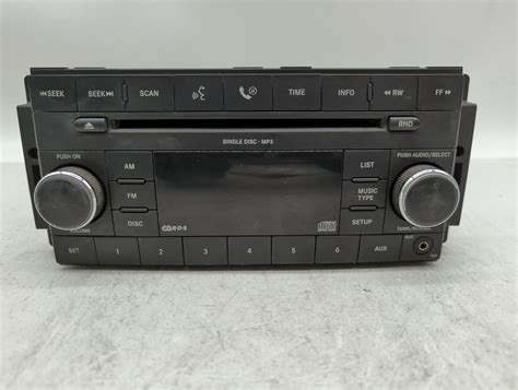 chrysler town country radio  fm cd player receiver replacement pnpad