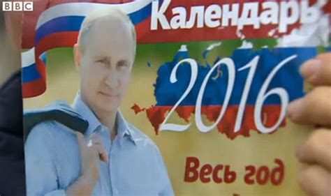 vladimir putin russian president releases 2016 calendar full of favourite pictures world