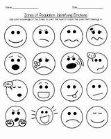 Regulation Zones Activities Emotions Self Emotional Coloring Faces Emotion Pages Zone Social School Activity Work Skills Printable Elementary Sheet Counseling sketch template