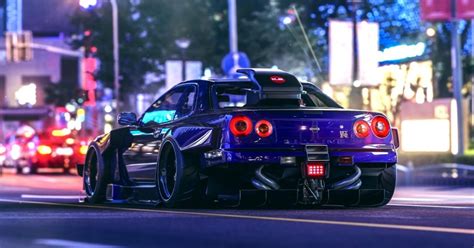 R34 Nissan Gtr Aesthetic Wallpaper - Red S13 in 2020 | Nissan silvia
