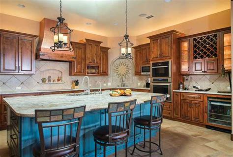 warm southwestern style kitchen interiors youre   adore