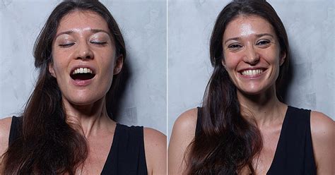 women s faces captured before during and after orgasm in photography