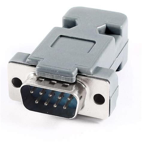 db db  male rs  pin serial port connector jack adapters  shell punching needle male