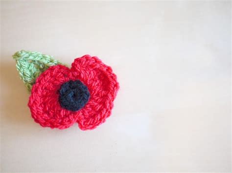 learn  crochet  easy crochet poppy   video tutorial