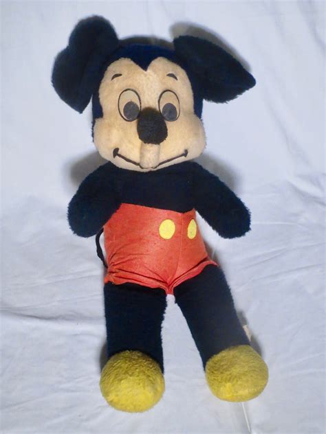 Mickey Mouse By California Stuffed Toys Late 1960’s 70’s Vees Cave