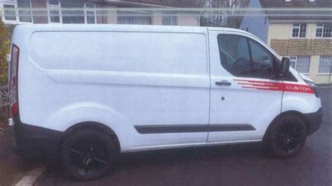 drivers desperate bid     speeding ticket  adding stripes   van mirror
