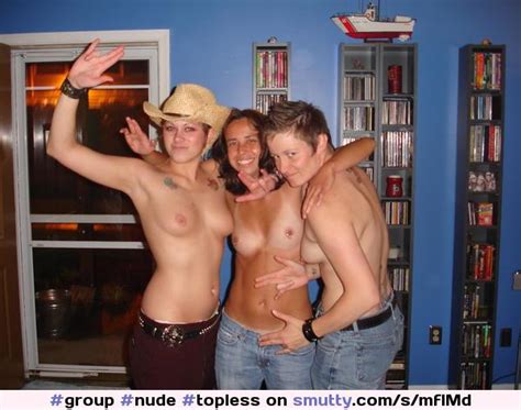 Group Nude Topless Chooseone Right