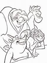 Hunchback Dame Notre Coloring Pages Disney Colouring Notredame Coloringpagesabc Printable Colors Christmas Drawings Designlooter Choose Board sketch template