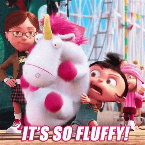 fluffy agnes gif   fluffy agnes unicorn gif