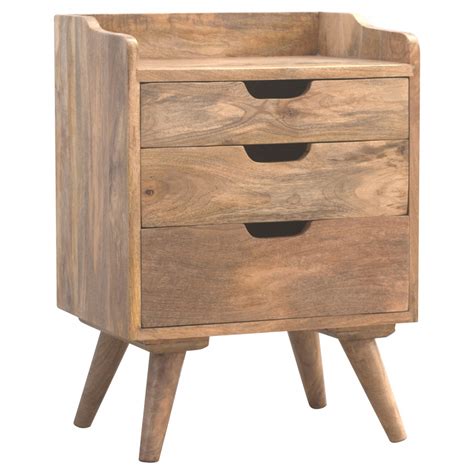 mango hill  drawer solid wood bedside table  haven