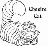 Coloring Cat Cheshire Pages Alice Wonderland Disney Ship Cruise Mad Printable Drawing Caterpillar Hatter Color Kitty Ever After High Getcolorings sketch template