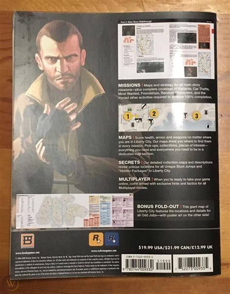 grand theft auto 4 iv strategy guide book rockstar brady