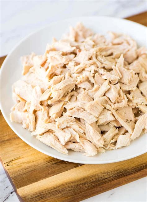 cooked shredded chicken  cooked diced chicken  listed  ingredients   reci