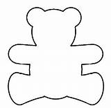 Bear Teddy Template Outline Printable Clipart Baby Bears Templates Clipartbest Stencil Pattern Clip Oso Shower Basic Molde Patterns Para Teddybear sketch template