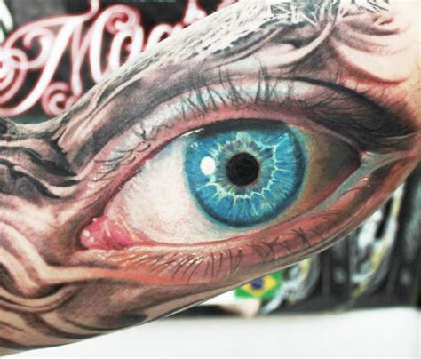 blue eye tattoo by led coult no 2337