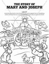 Coloring Pages Revelation Joseph Christmas Story Sunday School Bible Kids Mary Luke Book Value Place Getdrawings Getcolorings Activities Sharefaith Color sketch template
