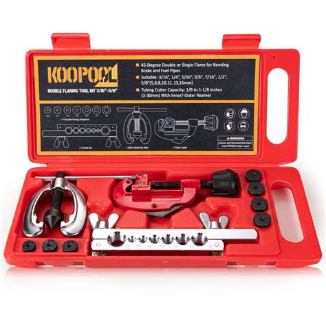 buy koopool double single flaring tool kit  brake  hvac system