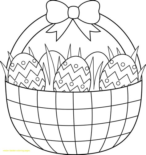 empty easter basket coloring page  getcoloringscom  printable