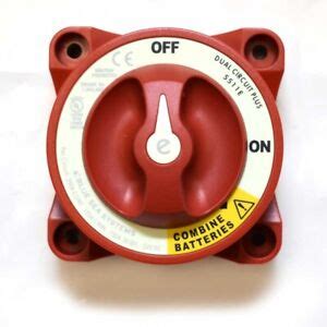 blue sea systems boat  series battery switch   dual circuit ebay