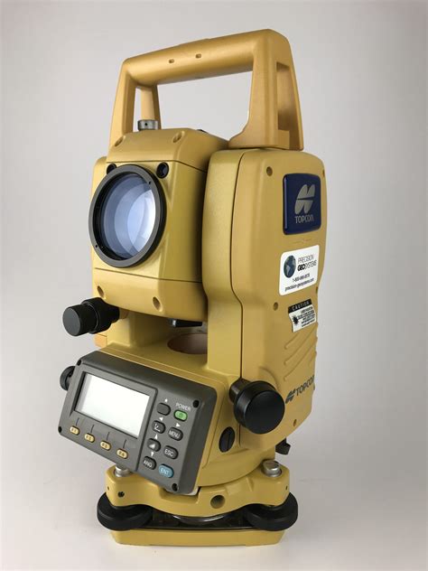 topcon gts   total station  bluetooth precision geosystems