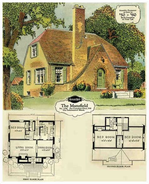 vintage house plans   house pinterest