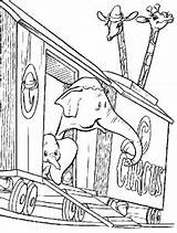 Dumbo Coloring Pages Kids Disney Printable Beautiful sketch template