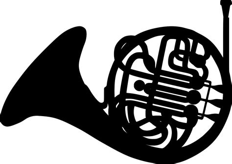 svg horn musician brass wind  svg image icon svg silh