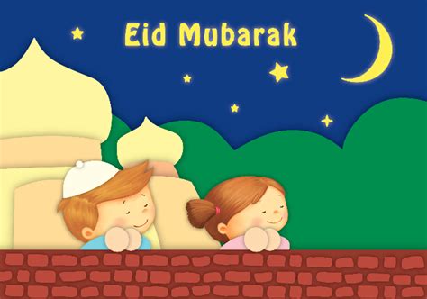 eid mubarak cards  kids phpearth