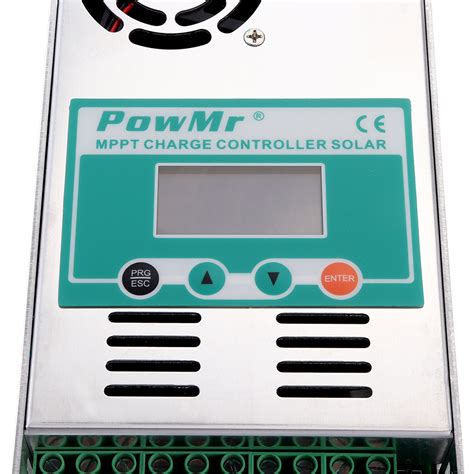 powmr mppt  solar charge  discharge controller     auto  max pv vdc lead