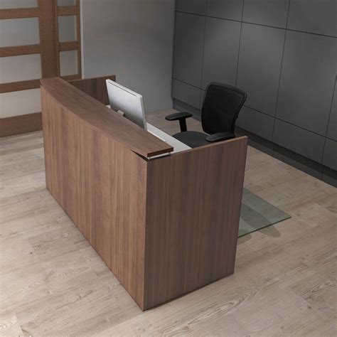 reception desk  transaction top  colors mcaleers office