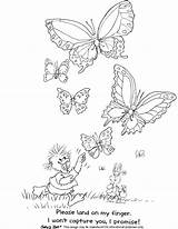 Coloring Zoo Suzy Pages Printable Butterflies Catching Popular sketch template
