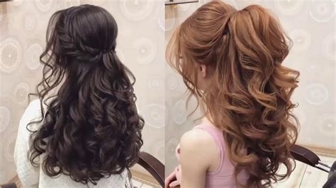 elegant prom hairstyles for long hair youtube