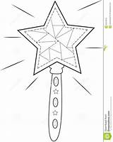 Wand Coloring Star Kids Book Useful sketch template