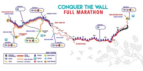 maps conquer  wall marathon great wall marathon