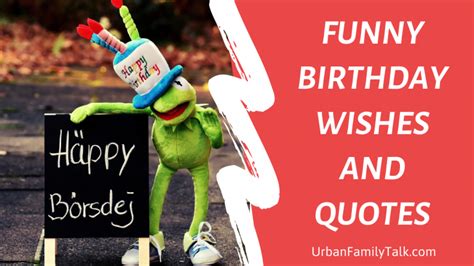 40 Funny Birthday Wishes Quotes And Status Images Urban