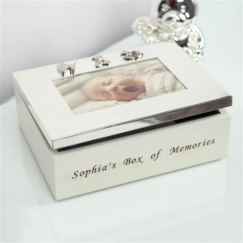 personalised baby keepsake box   st years notonthehighstreetcom
